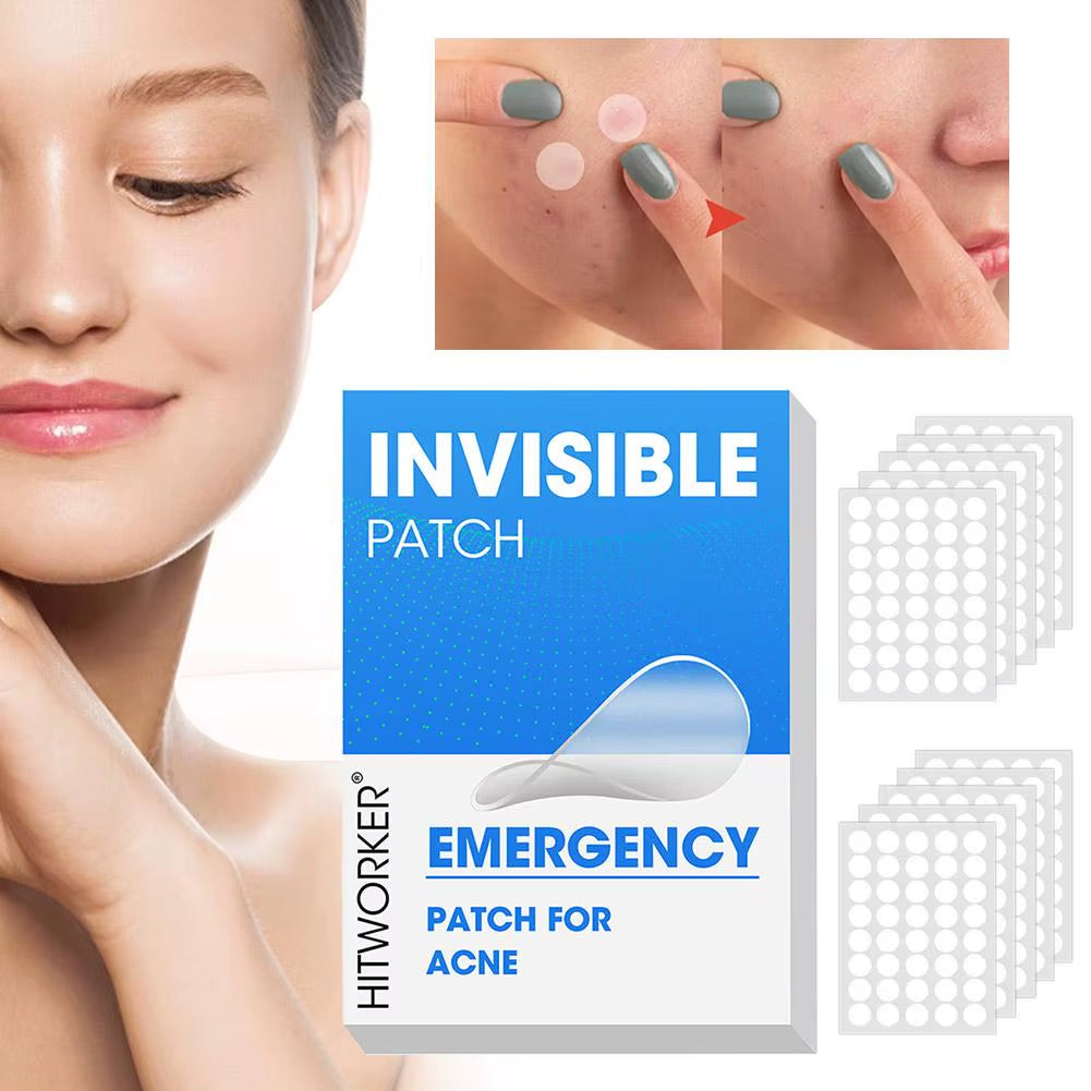 400/800/1200Pcs Acne Patches Skincare Stickers Circular Transparent Skin Tone Facial Spot Covering Makeup Tools for Clear Skin