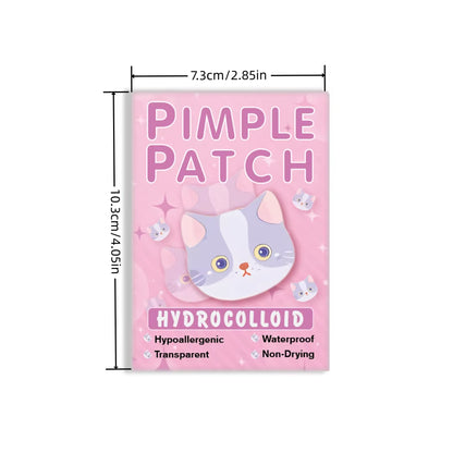 600Pieces of Cartoon Cat Acne Patches, Facial Acne Patches, Concealer Acne Patches, and Pimples Patches. Ultra-Thin and Breathab
