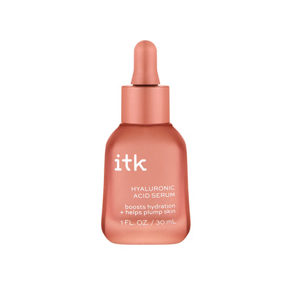 Skincare Hyaluronic Acid Serum, Hydration with Squalane and Niacinamide for All Skin Types, 1 Oz